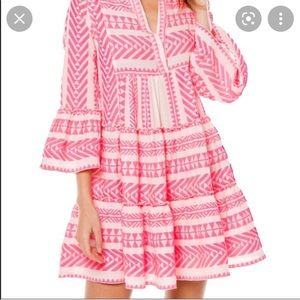 Anthropologie Devotion Petra Tiered Tunic Dress XS